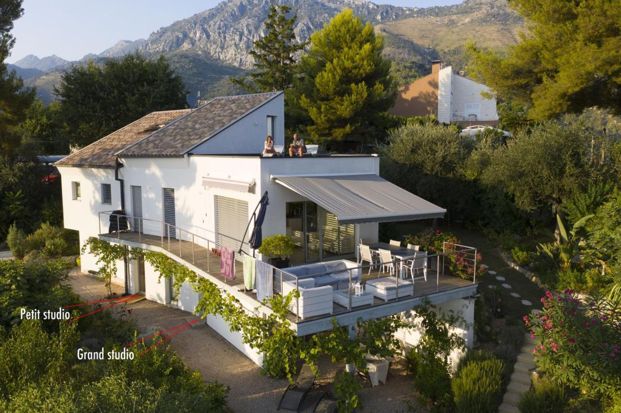 456 Chemin De La Pinede Apartment Menton Exterior photo