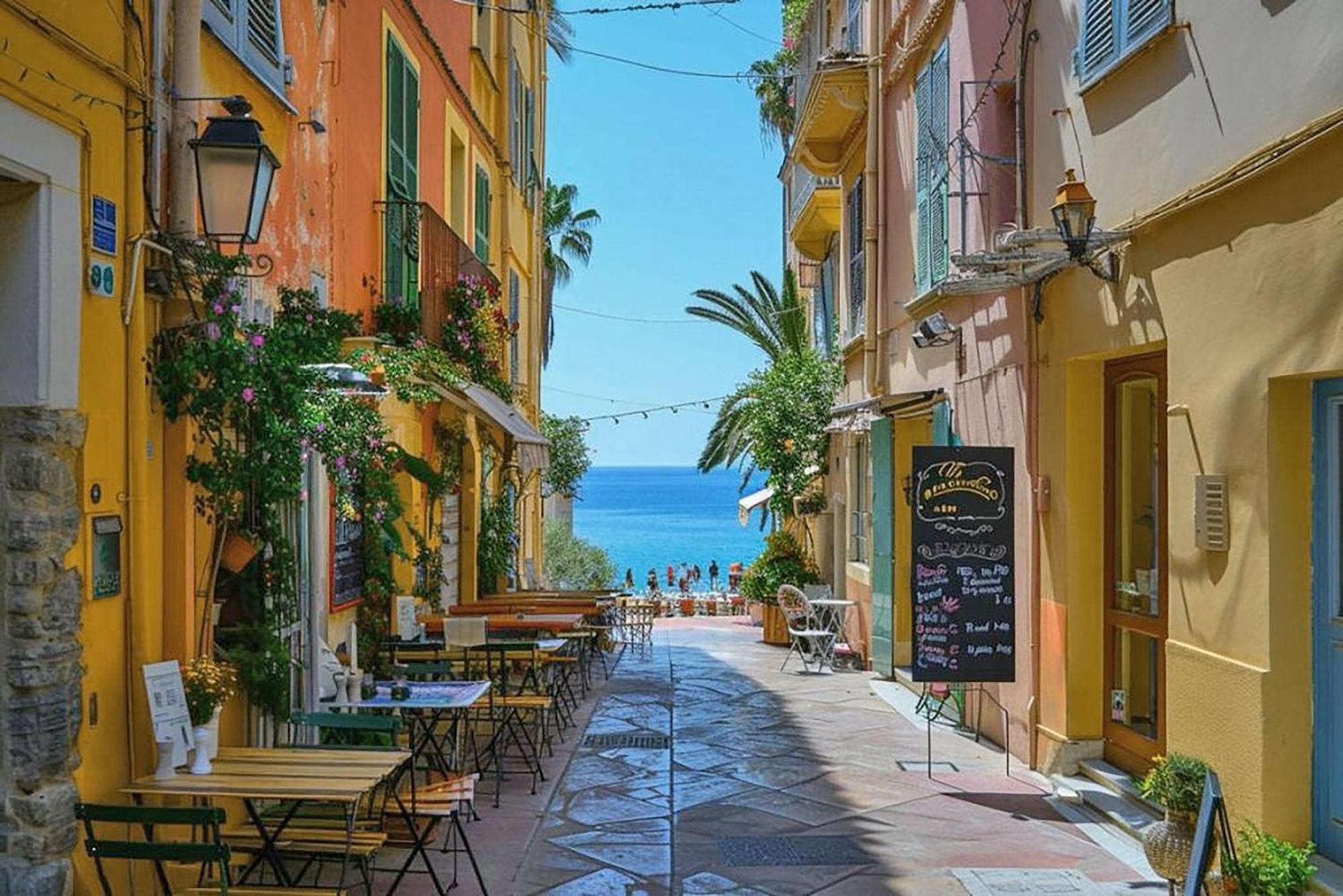 456 Chemin De La Pinede Apartment Menton Exterior photo
